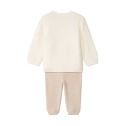 Ensemble 2 pièces Ourson en tricot pour bébé