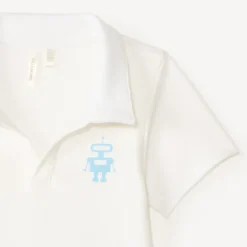 Ensemble 2 pièces polo et pantalon à rayures pour bébé garçon