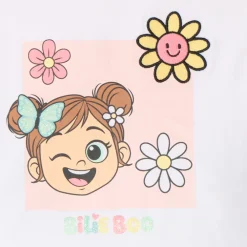 Ensemble 2 pièces t-shirt + short Bilie Boo pour fille