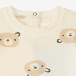 Ensemble 2 pièces t-shirt + short motifs oursons pour bébé garçon
