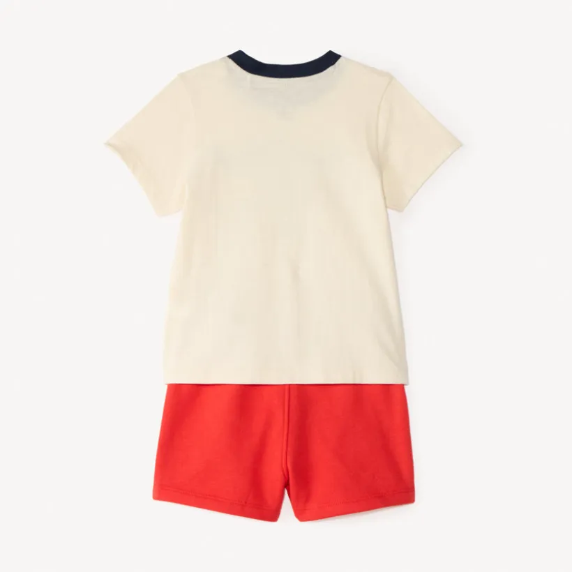 Ensemble 2 pièces t-shirt + short Pat'Patrouille pour bébé garçon