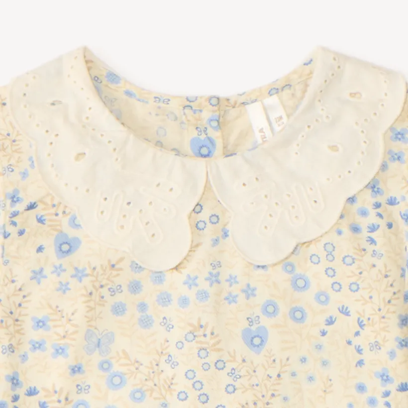 Ensemble 2 pièces tunique + legging fleuris pour bébé fille