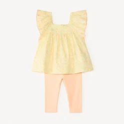 Ensemble 2 pièces tunique + legging pour bébé fille