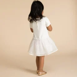 Ensemble Robe fantaisie avec bandeau pour bébé fille