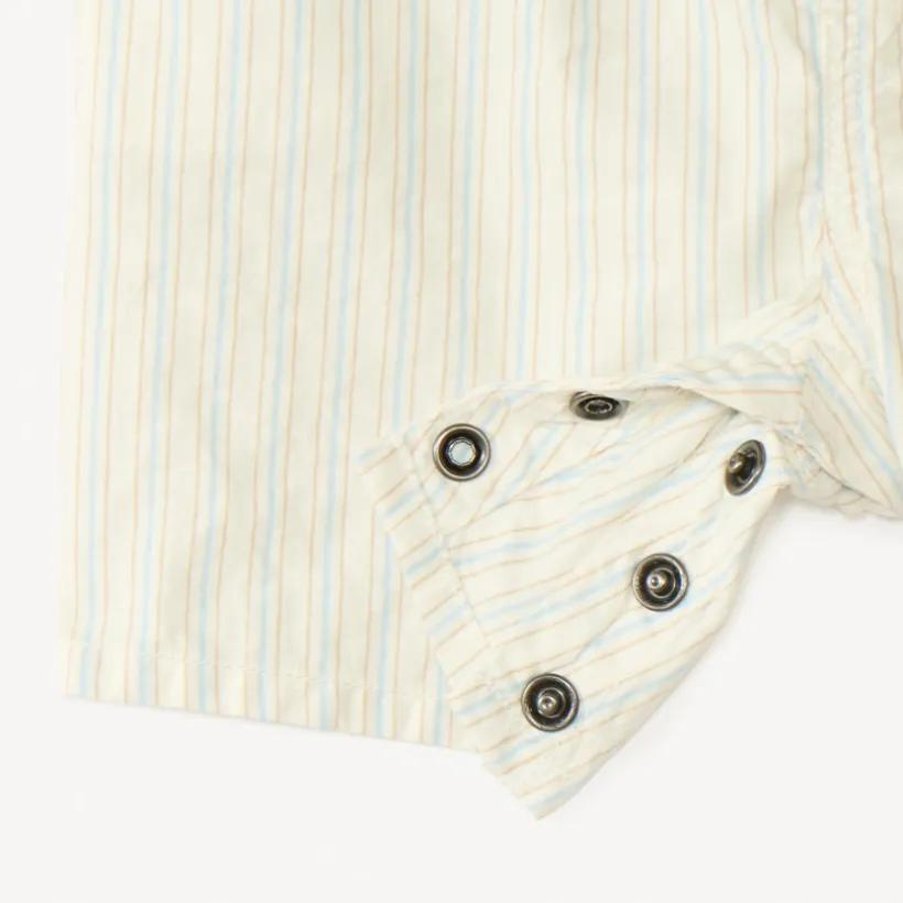 Ensemble salopette et t-shirt manches courtes uni pour bébé garçon