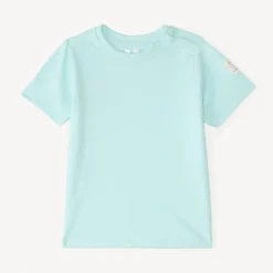Ensemble salopette et t-shirt manches courtes uni pour bébé garçon
