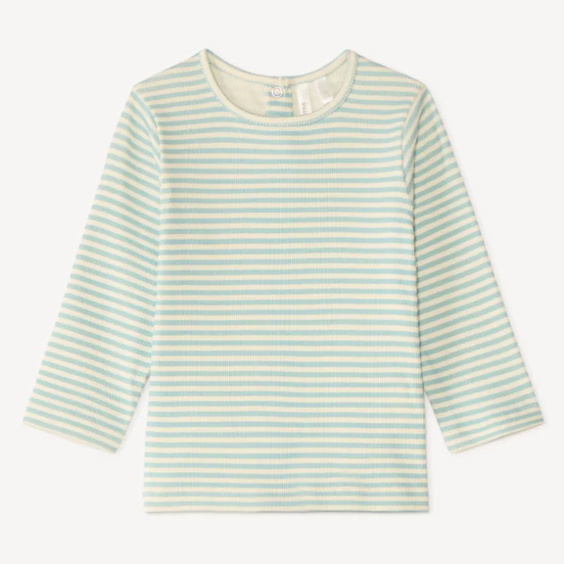 Ensemble salopette + t-shirt broderie dino pour bébé garçon