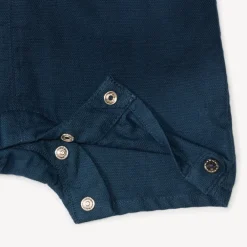 Ensemble salopette + t-shirt marinière pour bébé garçon