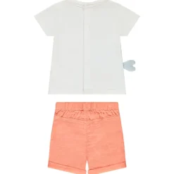 Ensemble short + t-shirt fantaisie baleine pour bébé garçon