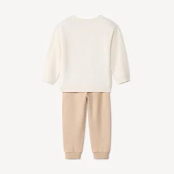 Ensemble sweat fantaisie + jogging pour bébé fille