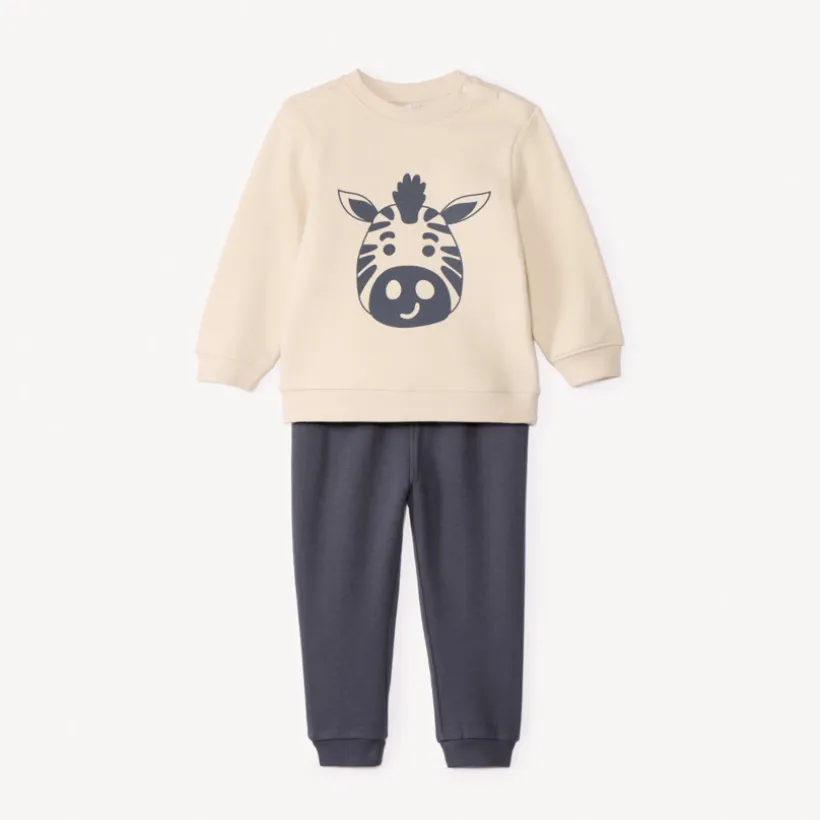 Ensemble sweat fantaisie + pantalon de jogging pour bébé garçon