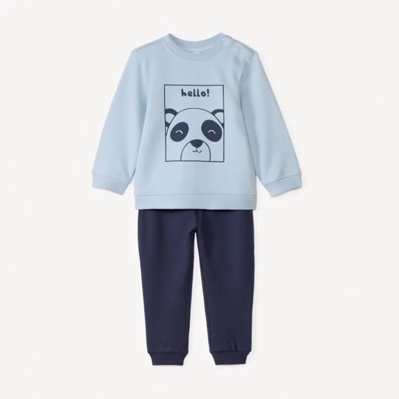 Ensemble sweat fantaisie + pantalon de jogging pour bébé garçon
