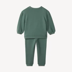 Ensemble sweat + jogging avec ours puff print pour bébé garçon