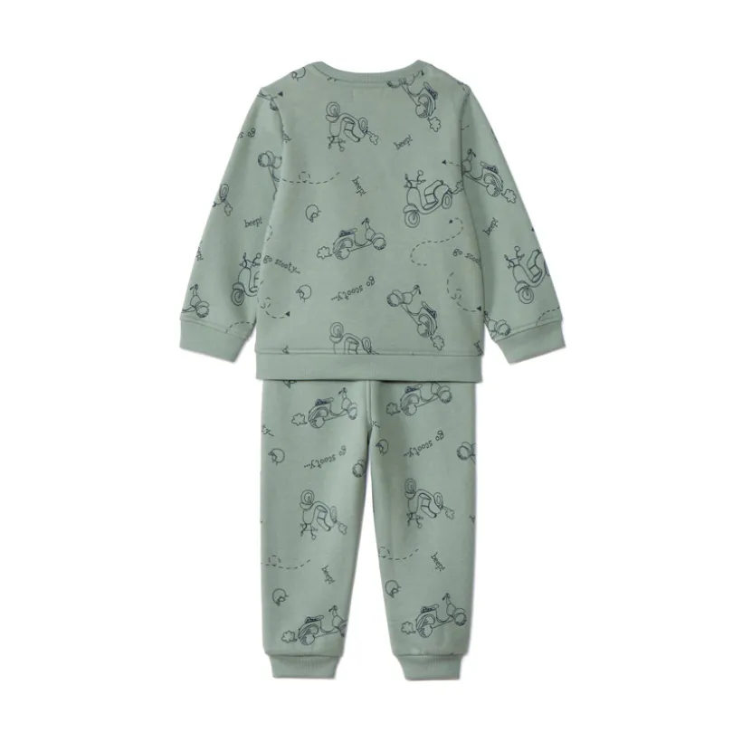 Ensemble sweat + jogging imprimé Scoot pour bébé garçon