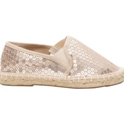 Espadrilles à sequins roses