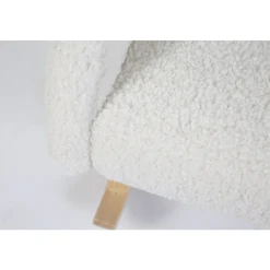 Fauteuil à bascule pour enfant Teddy - Blanc