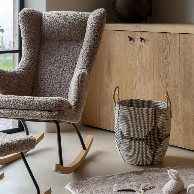 Fauteuil à bascule Rocking De Luxe Stone
