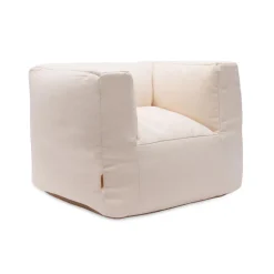 Fauteuil pour enfant en twill natural