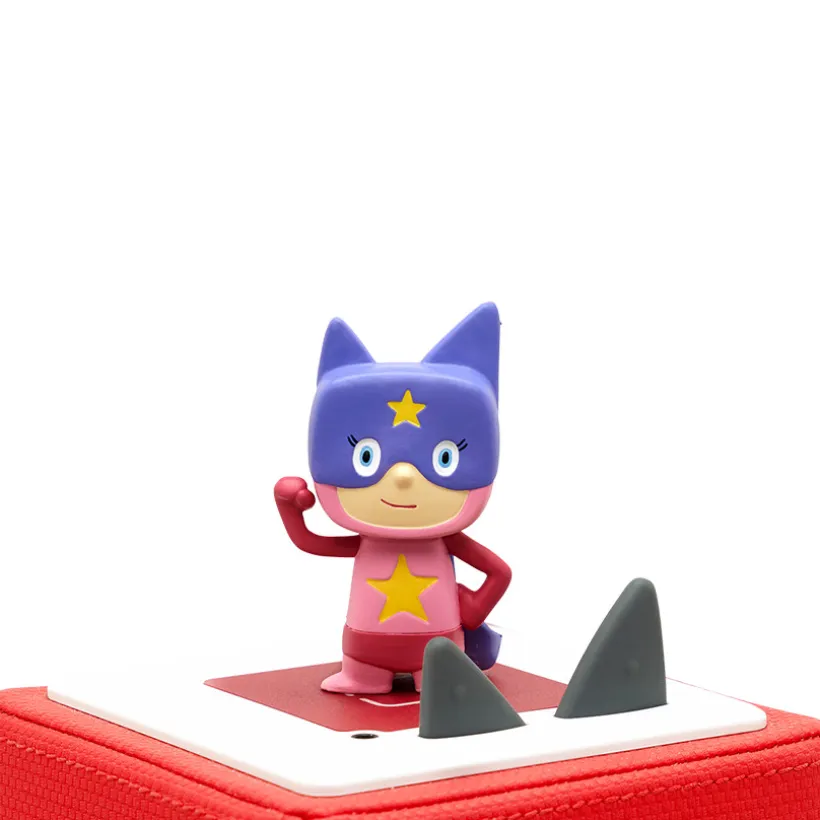 Figurine audio Tonies Super-Héros rose