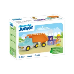 Figurine avec camion benne
