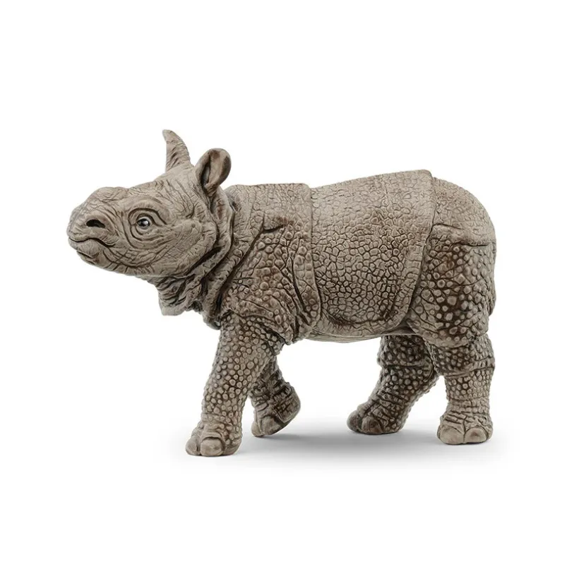 Figurine bébé rhinocéros Indien