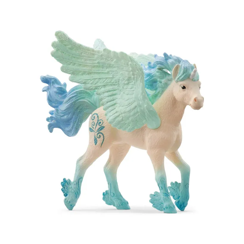 Figurine licorne poulain tempête
