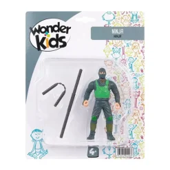 Figurine ninja avec accessoires (modèle aléatoire)
