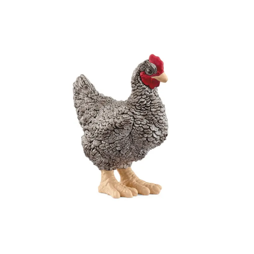 Figurine poule Plymouth Rock