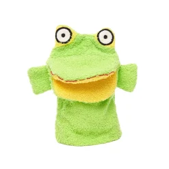 Gant de toilette grenouille