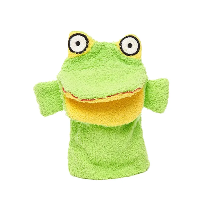 Gant de toilette grenouille