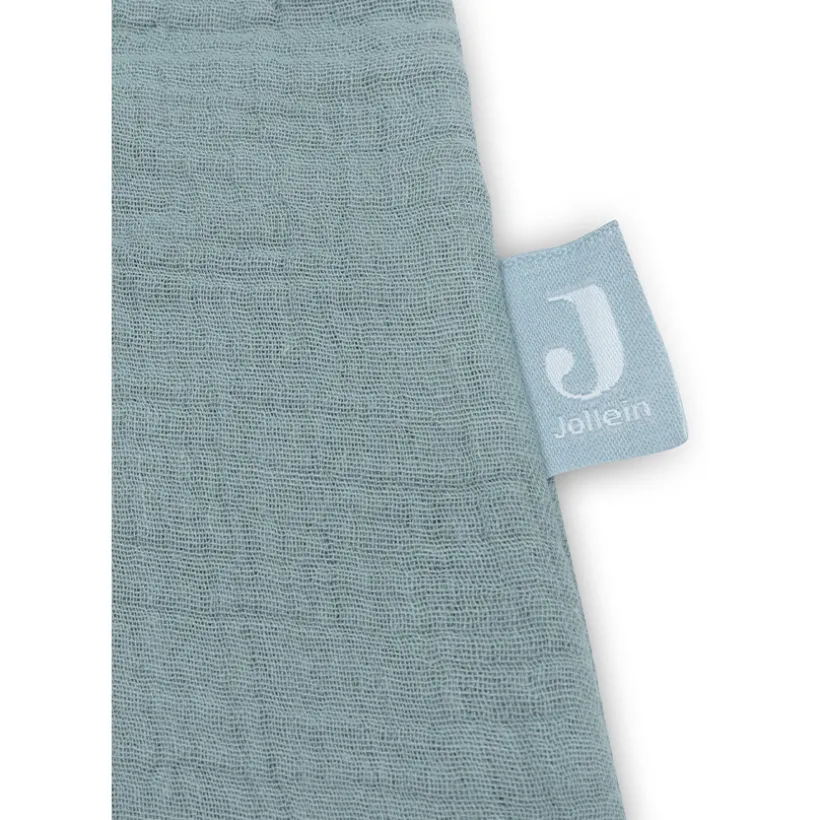 Gigoteuse sans manches 110cm gaze de coton Sea Green