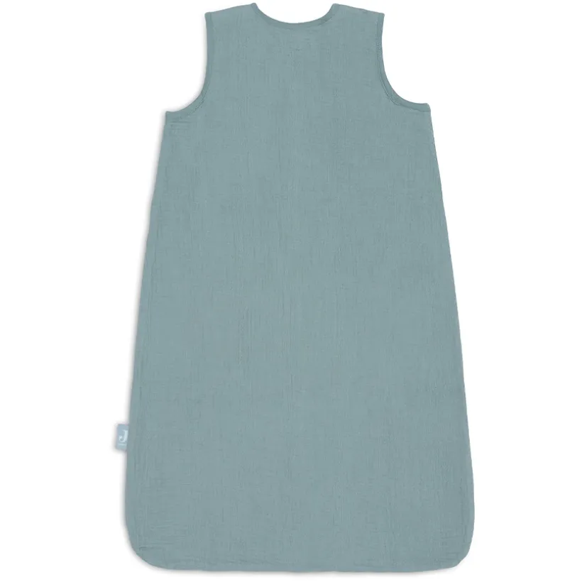Gigoteuse sans manches 110cm gaze de coton Sea Green