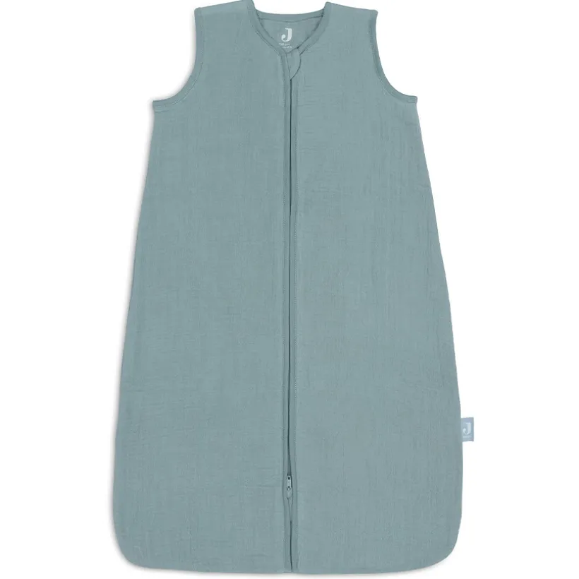 Gigoteuse sans manches 110cm gaze de coton Sea Green