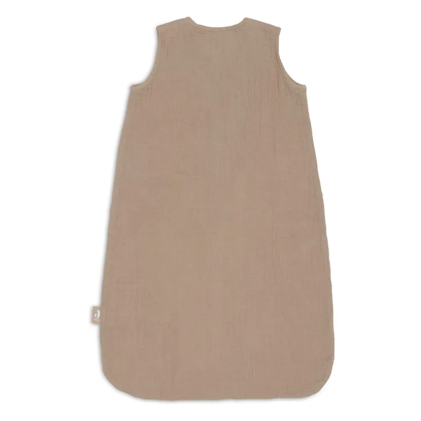 Gigoteuse sans manches 70cm gaze de coton Biscuit