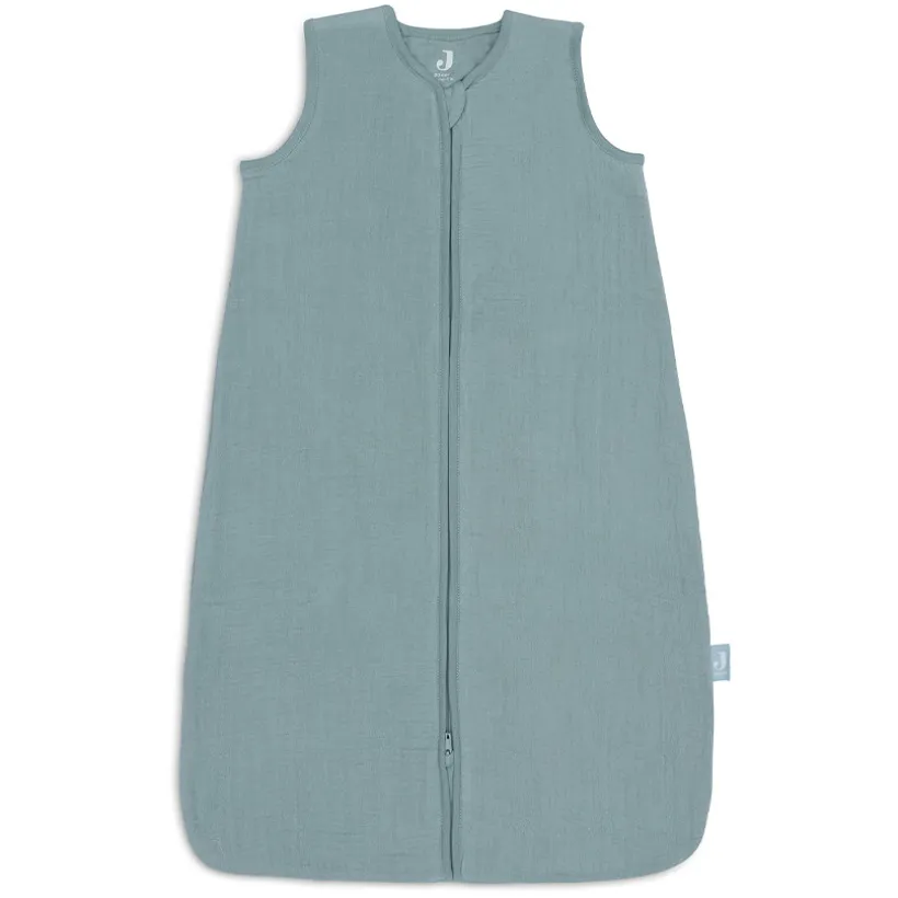 Gigoteuse sans manches 90cm gaze de coton Sea Green