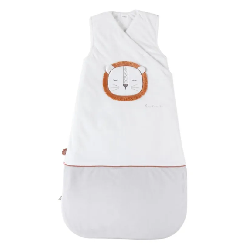 Gigoteuse sans manches en veloudoux Babou 100 cm - Bicolore