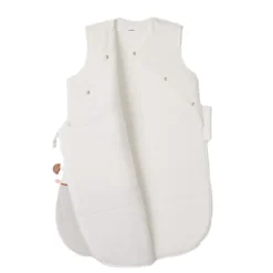 Gigoteuse sans manches en veloudoux Babou 70 cm - Bicolore