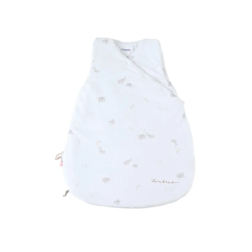 Gigoteuse sans manches en veloudoux Bali, Moka & Snow TOG 2-3,5