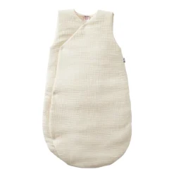 Gigoteuse sans manches kimono en gaze de coton 0-6M mousse de lait