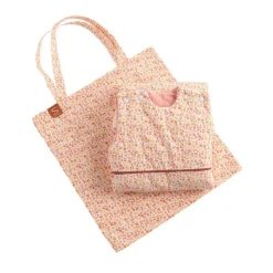 Gigoteuse sans manches ouatinée Esmée 0-6M - Motif Floral