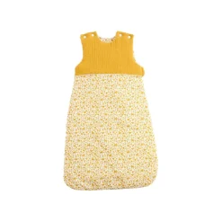 Gigoteuse sans manches ouatinée 0-6M Promenons-nous - Jaune topaze