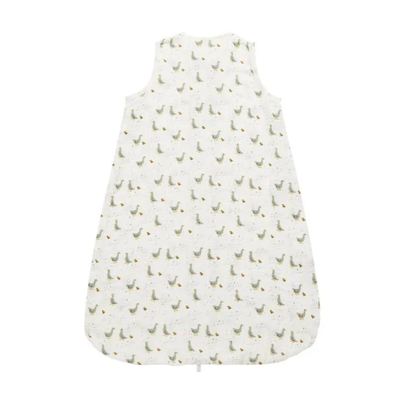 Gigoteuse TOG 0.5 imprimé oies en gaze de coton