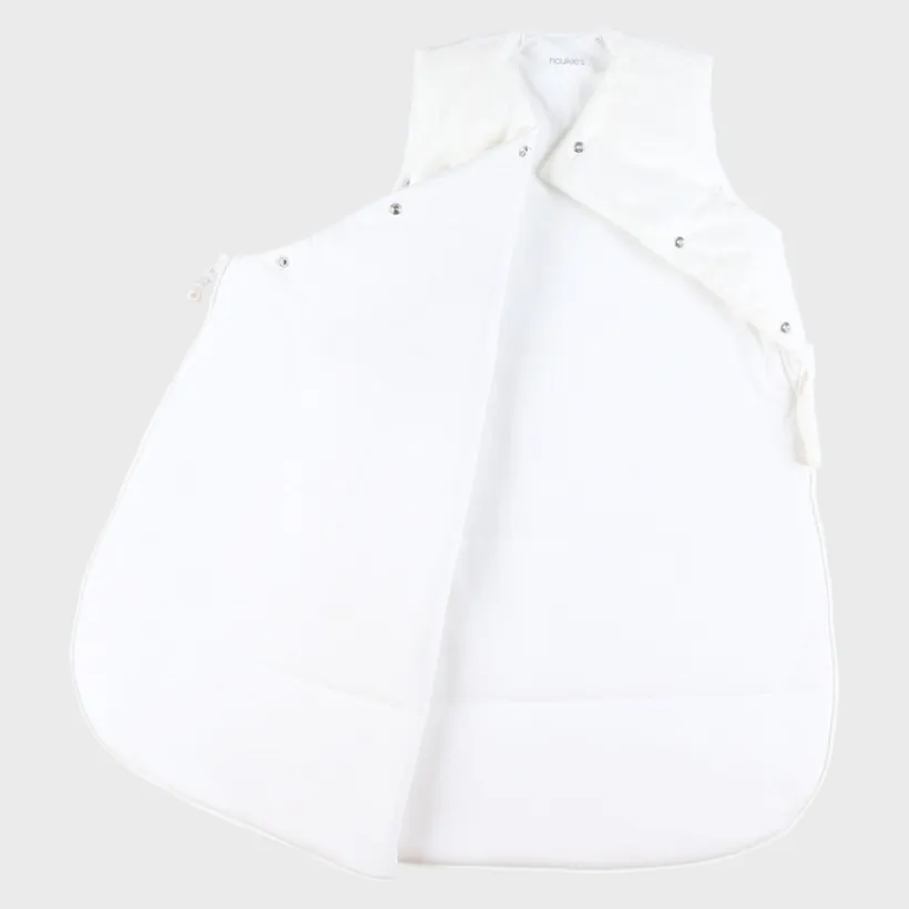 Gigoteuse veloudoux sans manches 70cm Fluffy Ecru