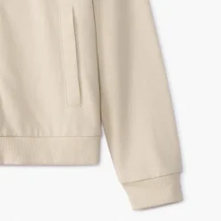 Gilet à capuche en molleton uni pour fille