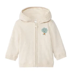 Gilet doublé sherpa avec patch brodé pour bébé garçon