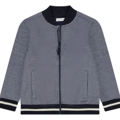 Gilet en maille piqué à col Teddy pour garçon