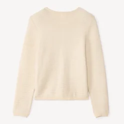 Gilet en tricot fantaisie avec lurex pour fille