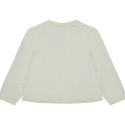 Gilet en tricot uni pour bébé fille