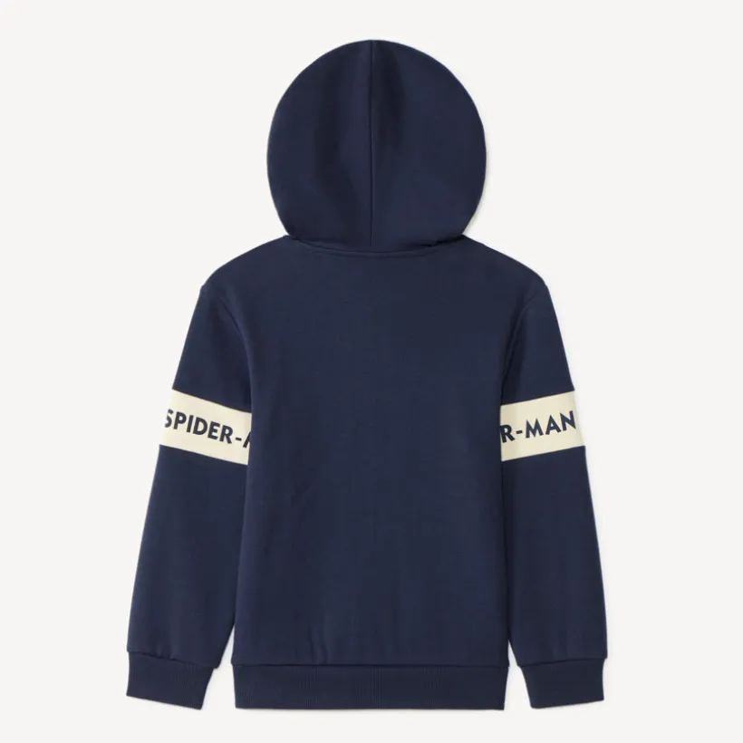 Gilet garçon zippé à capuche ludique Spider-Man Marvel