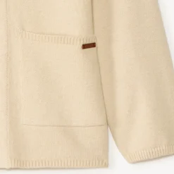 Gilet manches longues en tricot col tailleur pour garçon
